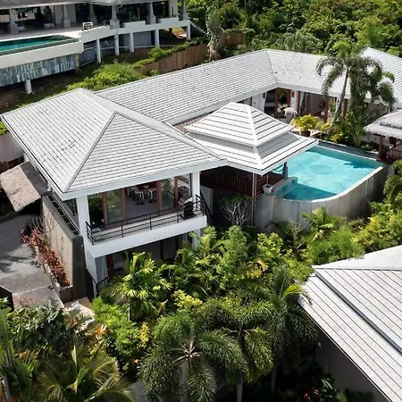 5 Bed Sea View Villa In Bophut - Kbr25 Koh Samui Exterior photo