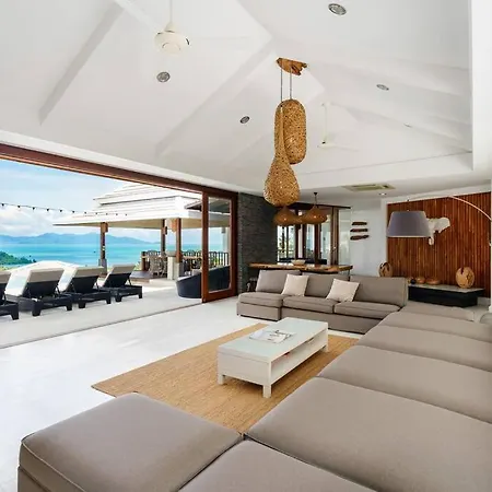 5 Bed Sea View Villa In Bophut - Kbr25 Koh Samui Exterior photo