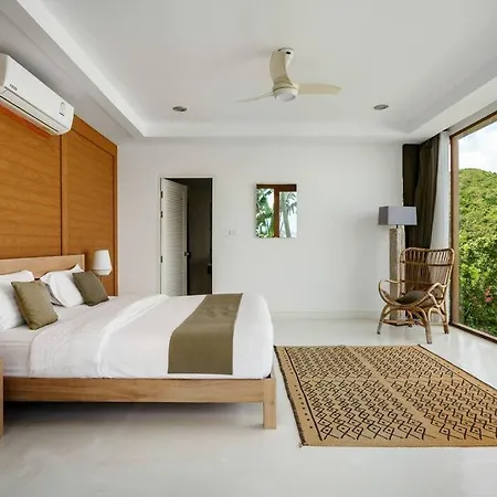5 Bed Sea View Villa In Bophut - Kbr25 Koh Samui Exterior photo